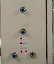 Air knocker control panel for indoor and outdoor use EKE 5000 type