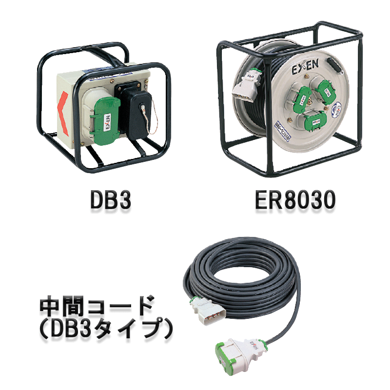 配電箱／中間コード／コードリール