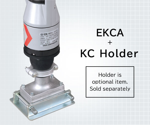 Handy held external vibrator (Hard surface / wall-concreting)