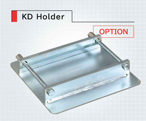 Handy held external vibrator (Hard surface / wall-concreting)