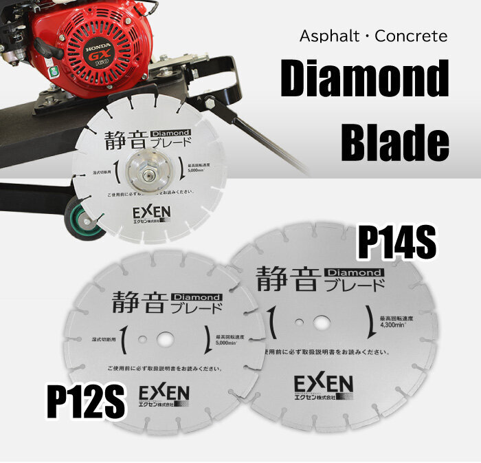 Hand-pushed concrete saw wet type