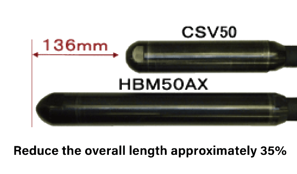 Slab internal vibrator