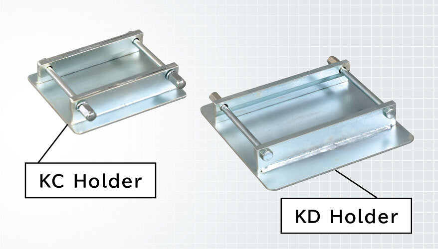 Handy held external vibrator (Hard surface / wall-concreting)