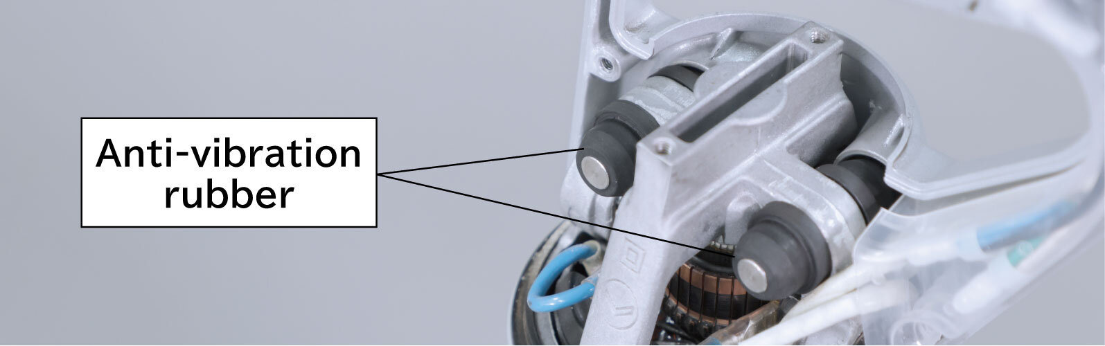 Handy held external vibrator (Hard surface / wall-concreting)