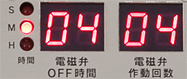 Timer control panel for Air Knocker and Blaster, Model KSE1