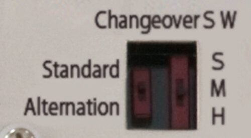 Timer control panel for Air Knocker and Blaster, Model KSE1