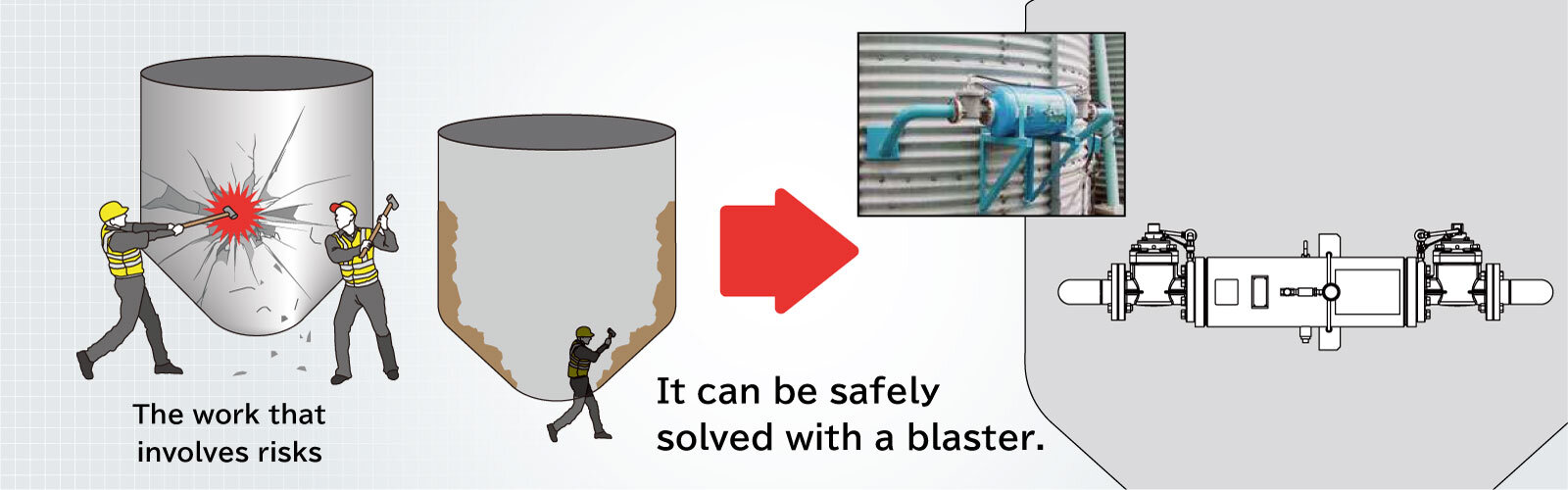 Twin blaster