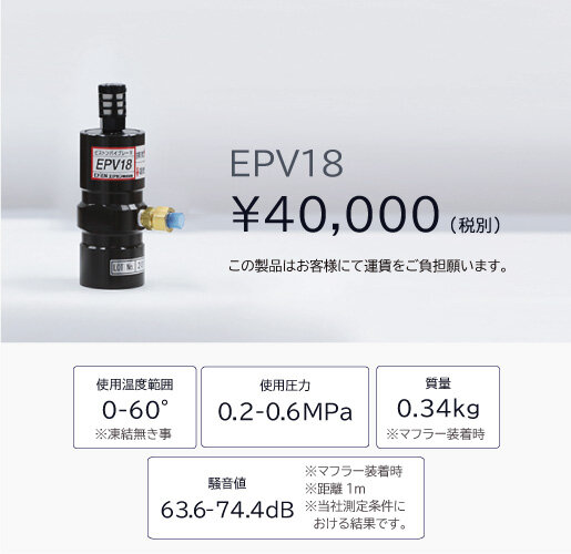 ピストンバイブレータ EPV