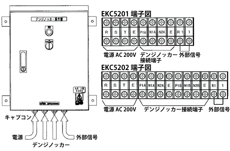 デンジノッカー操作盤 デジオペEKC