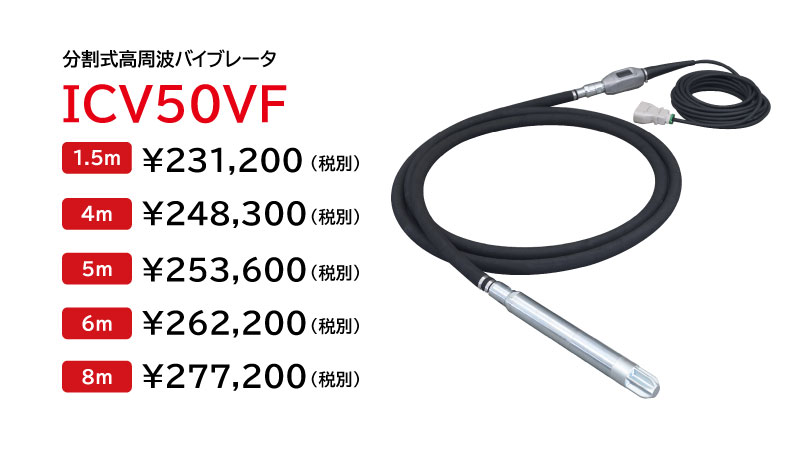 ICV50VF（フィンヘッド）の製品画像