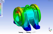 Motor Case Stress Analysis