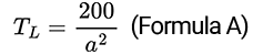 Basic Formula for Calculating Vibration Exposure Limit Time (TL) from the Three-Axis Composite Value