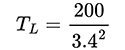 Example calculation using a Three-Axis Composite Value of 3.4 m/s²