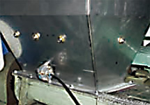 Installation Example for Residue Prevention