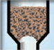 Cross-sectional view of a bridging condition.