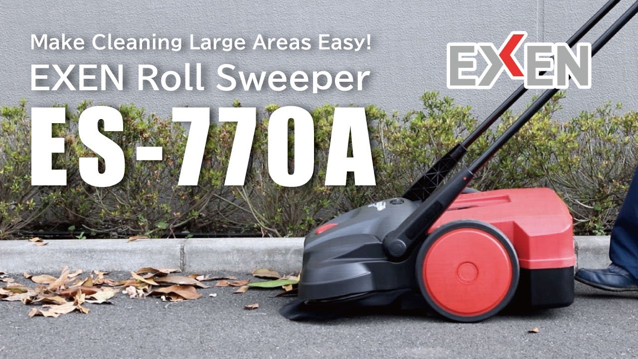 Make Cleaning Large Areas Easy! ES 770A