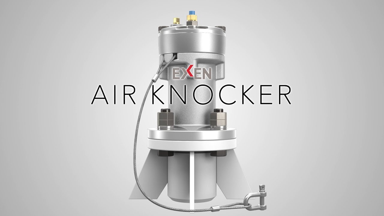 EXEN Air Knocker RKV and RKD series / NO MORE BANGING your hopper and bin